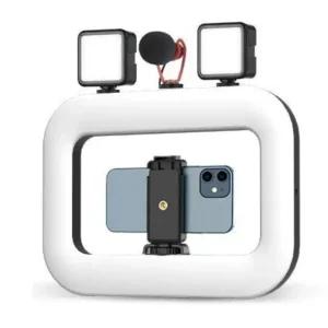 스마트폰 양손 조명 핸드폰조명 챌린지 장비 라이트 동영상 삼각대 링라이트 짐벌