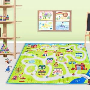 아이방 도로 자동차매트 자동차 안전 놀이 매트