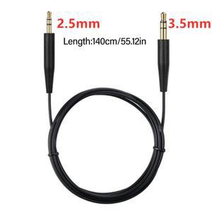 BOSE 소니 AKG 젠하이저 헤드폰 스피커용 3.5 2.5 Aux 케이블 잭 오디오 코드