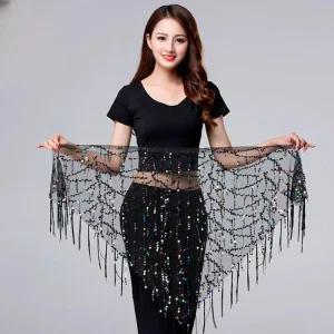 벨트 벨리허리체인 댄스용 밸리댄스 힙스카프 스카프 스팽글 힙커버
