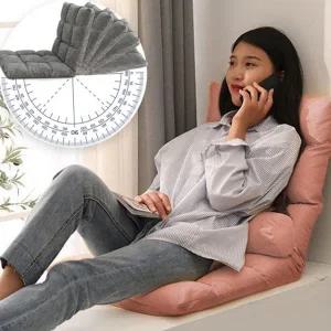 접이식 좌식 의자 팔걸이 등받이 접이식 좌식 의자 게이밍 컴퓨터 1인 바닥 리클라이너 각도 베드 소파