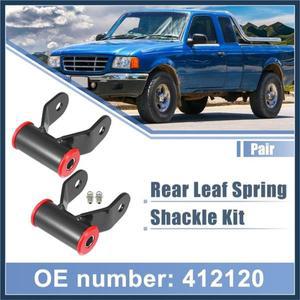 도지 램 1500 2002-2008용 AU24-리어 드롭 샤클 키트 412120 리프 스프링 아이 리어 로워링