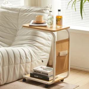 이동식 사이드 테이블 트레이 티테이블 책상 침대 탁자 협탁 미니
