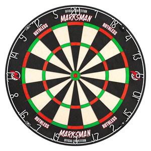 Ruthless Marksman 다트 보드 | 스틸 팁 다트용 프로페셔널 레벨 울트라 씬 와이어 사이잘 다트보드 (DB072)