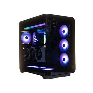 MSI 비전 엘리트 ZS 게이밍 데스크톱: AMD R9 9950X3D, 지포스 RTX 5090, 64GB DDR5, 2TB M 2 NVMe SSD, 액체 냉각, 1300W USB 타입 C, WiFi 7, 윈도우 11 프로: 9NVZ 1481US