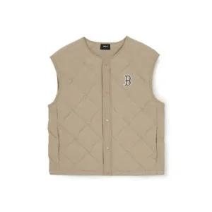 MLB키즈조끼 RQC 7ADVB0446-43BGL 베이직 경량 튜브 패딩베스트 보스턴 레드삭스