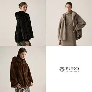 [유로컬렉션]사가퍼 휘메일 풀스킨 후드 밍크 코트