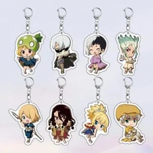 닥터스톤 아크릴키링 피규어 센쿠 스이카 크롬 타이주 겐 류스이 닥터스톤굿즈