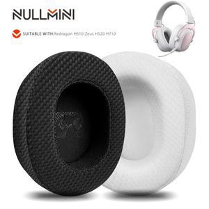 Nullmini 교체 이어패드 Redragon H510 Zeus 헤드폰 쿨링 젤 이어 패드 쿠션 귀마개 머리띠