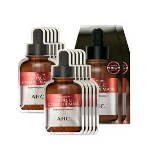 AHC 프리미엄 바이탈 C 컴플렉스 마스크팩 5매(2박스)