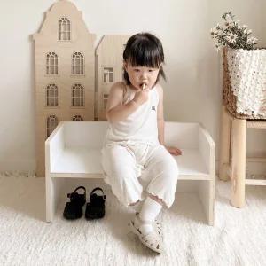 심플룸 아기 슈벤치 신발장 현관 벤치 의자 미니 수납장