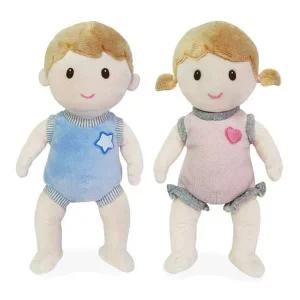 [골드스마일]핑크 블루 2종 MC90353 세트 헝겊인형 유아인형