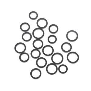 카세트 데크용 혼합 아이들 휠 벨트 루프 도르래 고무 링, 테이프 녹음기 오디오 스테레오 플레이어, 드롭