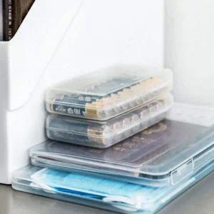 소품 정리 케이스 낚시찌 건전지 마스크 여권 보관함