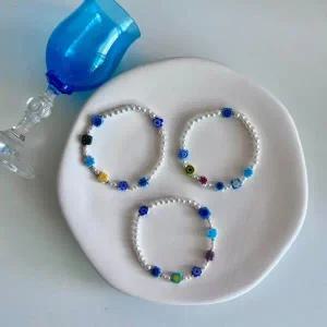 [골드스마일]비즈 인기 자체제작 파츠 플라워 감성 여름 컬러풀 빈