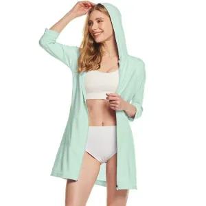 [하프클럽/] 여성 후드 집업 롱 래쉬가드 수영복 TM-FSZ62_H