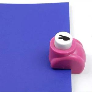 [셀러에이드]팬시 모양 펀치 1P 손가락V 펀칭기 미니