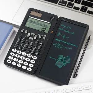 [셀러에이드]폴딩 전자 메모패드 태양광 공학용 메모장 답례품 노트계산기