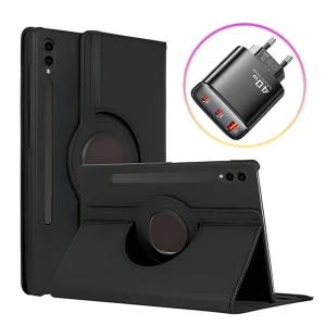 (무료배송) 갤럭시탭S10 FE 플러스 크로스 레더 케이스+Toocki 40W 고속충전기