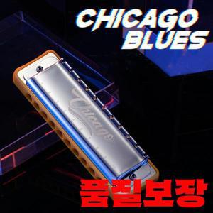 초보자용 JDR 하모니카 시카고 디아토닉 10 홀 톤 블루스 하프 C 키 전문 입 오르간 악기