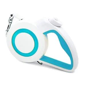 [셀러에이드]도기프렌드 강아지 에어리드 자동줄 3M (블루)