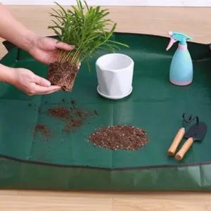 텃밭 원예 분갈이용 식물 보호 매트 베란다 화분 토양 깔개 (WFKMWAV)