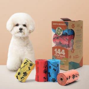 율이펫 강아지 배변봉투 144매 반려견 풉백 애견용위생봉투