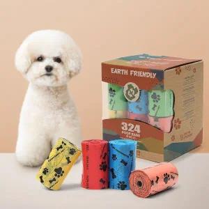 율이펫 강아지 배변봉투 324매 반려견 풉백 애견용위생봉투