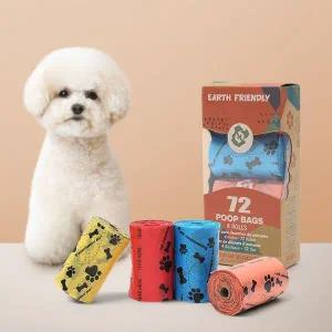 율이펫 강아지 배변봉투 72매 반려견 풉백 애견용위생봉투