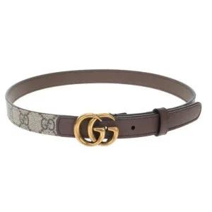 [구찌]GUCCI 구찌 GG 마몽 씬 벨트 (409417 92TLC 8358)