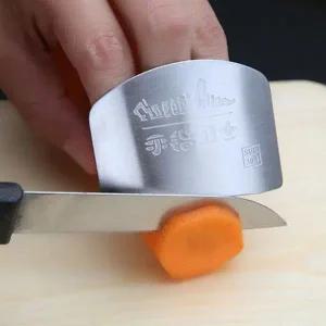 칼질 보호대 채썰기 요리 손가락 가드 핑거 패드