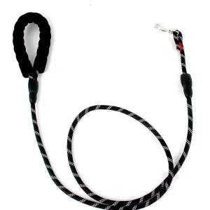 개줄 애견줄 산책 강아지목줄 강아지리드줄 로프 검정 1.5m