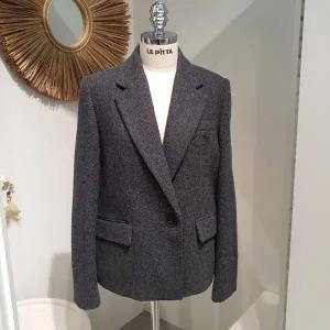 [르피타] HC06 클래식 헤링본 싱글크롭 울자켓(네이비) 클래식 헤링본 싱글크롭 울 (S42807302)