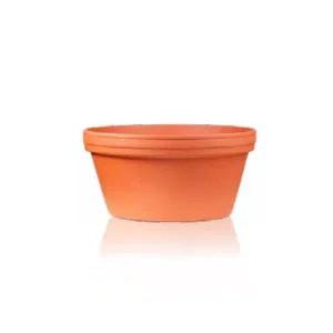 TC2 독일산 낮은 분재화분 클래식 황토색 D15x8.5cm