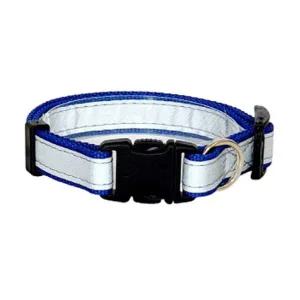 [골드스마일]로얄블루 프리독 리플렉스 강아지 목줄