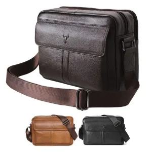 3015 블루마운트 천연소가죽 크로스백 남성가방 (WFFKUPU)