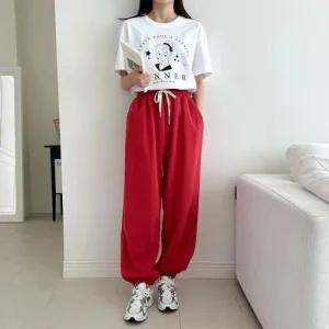 [라일리여성의류] Rly 트레이닝복 커플조거 조거 트레이닝세트 벌룬 트