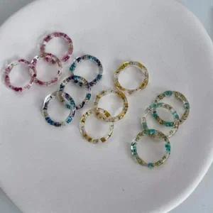 [골드스마일]물결 슬림 캐주얼 국내제작 호마이카 필수템 생화 꽃