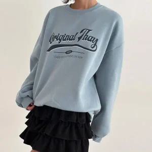 [하프클럽/] 오브뷰라운드맨투맨 MCV610M511 빅사이즈