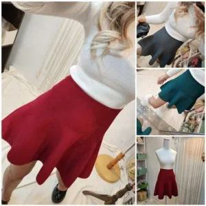 [하프클럽/]레이디스 하이 머스트해브 풀오버 플레어라인미니스커트 3색상