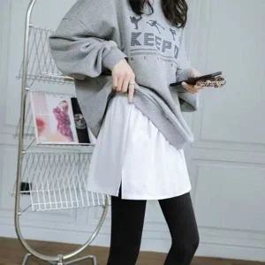 [하프클럽/]스타일 이너웨어 치마 베스트허리 밴드 인조 탑