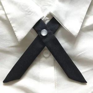 여성용 나비넥타이 폭 2cm 블랙보타이 학예회 대회 합창단 무대의상