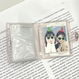 미니앨범 띠부띠부씰 스티커북 샤이니핑크