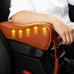 차방석 량용 메모리폼 팔걸이쿠션 브라운 의자량 자동 시트 메모리 운전석