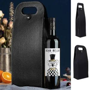 [골드스마일]와인 핸들 수납 가방 선물케이스 와인캐리어 2구 2구와인백