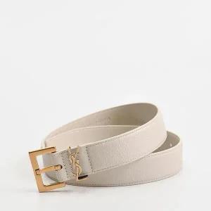 [생로랑]634437 모노그램 골드 스퀘어버클 여성벨트 634437 BOO0W 9207