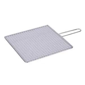 사각 스텐석쇠-중 약28.5cm 망형 업소 캠핑 숯불구이 사각석쇠