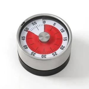 실버 아날로그 쿠킹타이머 요리 공부