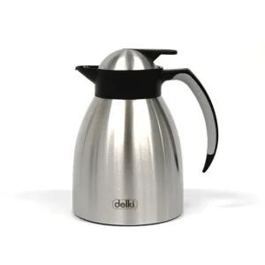 워터포트 이중 진공 스텐 보온 보냉 주전자 서빙 물병 1리터 레스토랑주전자