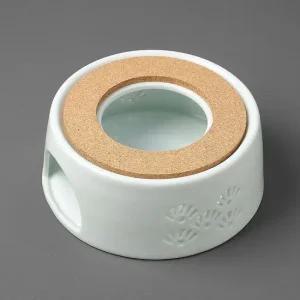 티포트 이시아르 도자기 티워머 따듯함 유지 코르코 유리주전자